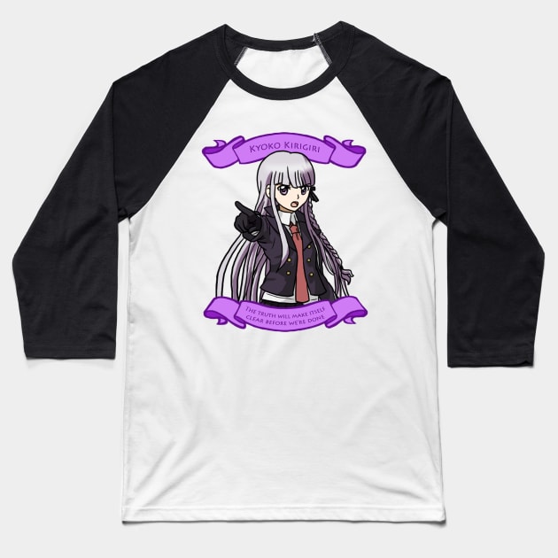 Kyoko Kirigiri Baseball T-Shirt by Cardcaptorkatara